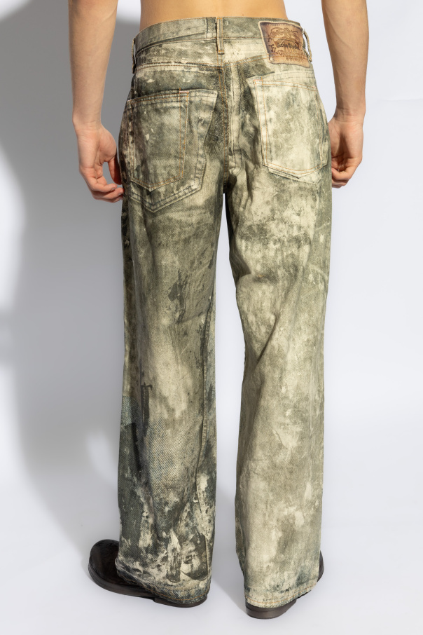 SchaferandweinerShops Japan - Green Loose fit pants Acne